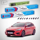 Cumpara ieftin Ștergătoare Ford Focus IV Estate 2018-2024 | Set Față și Spate Flat Premium &ndash; TeamCar&reg;