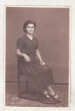 Bnk foto Portret de femeie - Foto Jupiter Bucuresti 1939, Romania 1900 - 1950, Sepia, Portrete