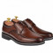 Pantofi barbati maro - eleganti, din piele naturala - ELION12M