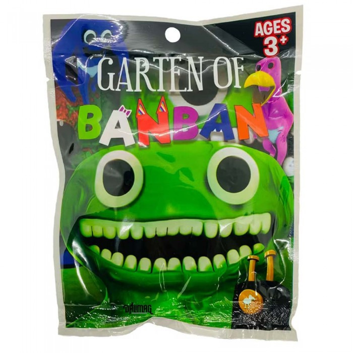 Plic Garten of Banban, cu figurine gen Banbalina si cartonase surpriza, Mistery Box, 7 cm, v1