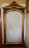 Rama oglindă decorative stil Rocco Baroc t&acirc;rziu, copie sec XX
