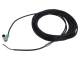 Cablu PHOENIX CONTACT pentru senzori M12 3 pini unghi 10m negru PVC