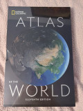 Atlas National geographic, ediția 11,&icirc;n lb engleză.
