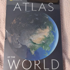 Atlas National geographic, ediția 11,în lb engleză.