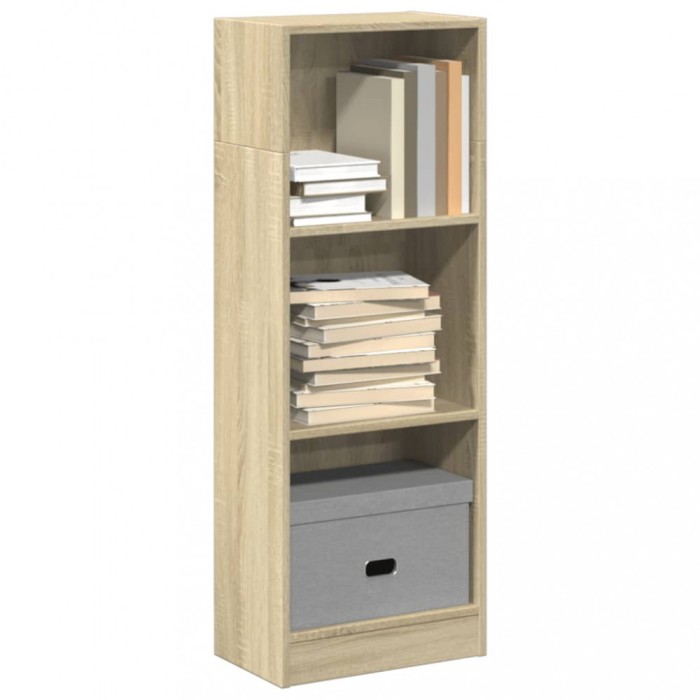 vidaXL Bibliotecă, stejar sonoma, 40x24x109 cm, lemn prelucrat 857776