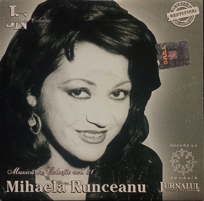 CD Mihaela Runceanu Muzica de Colectie Jurnalul Natonal