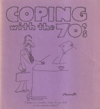 Carte Charles Barsotti - Coping with the 70s, 32 pagini, 10x18 cm, Engleza, Stare buna, Coperti brosate