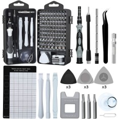 Set surubelnite de precizie, multifunctional, magnetic, cu extensie flexibila, pentru reparatii electronice, multicolor