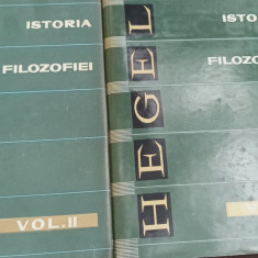 ISTORIA FILOSOFIEI HEGEL 2 VOLUME