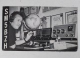 Card Radio tip carte postala - SM5BZH Seppo Lilja Sweden HANDEN