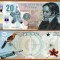 !!! FANTASY NOTE = REPUBLICA TEXAS - 20 DOLARI - 2022 - UNC / POLIMER