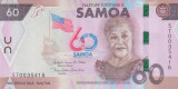 Bancnota Samoa 60 Tala (2023) - PNew UNC ( comemorativa )