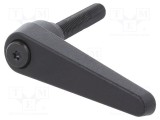 Manetă franceză M16, filet 32mm, lungime 108mm, ELESA GANTER