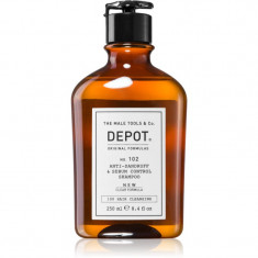 Depot No. 102 Anti-Dandruff & Sebum Control Shampoo șampon pentru reechilibrarea scalpului gras 250 ml