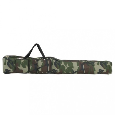 Geantă pentru undiță, verde camuflaj, 160 cm, țesătură oxford foto