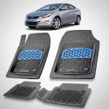 Covorase Auto Cauciuc Compatibile Hyundai Elantra V (MD/UD, 2010&ndash;2015)- Blue