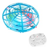 Mini drona ozn cu telecomanda 2.4GHz si 5 senzori infrarosu Skynor SQN-007 bleu