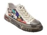 Pantofi sport GRYXX albi, 8501, din piele naturala