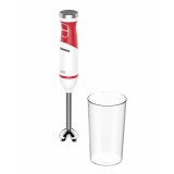 Cumpara ieftin Blender de mana HEINNER, 600 W, 2 viteze, Lame Inox, Cana mixat 0.7 l Alb/Rosu