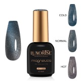 Cumpara ieftin Oja Semipermanenta LUXORISE MAGNETICA - ThermoCharm, Lagoon Magic 10ml