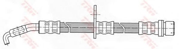 Conducta / cablu frana TOYOTA RAV 4 I&nbsp;(SXA1) (1994 - 2000) TRW PHD411