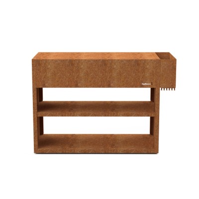 Masa de lucru Nestor Buddy Corten, Barbecook Essential GrillCooking foto