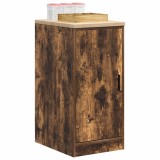 VidaXL Dulap de depozitare de garaj stejar afumat 40x51x85 cm