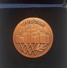 Medalie aniversara - 30 ani Vulcan - Oras minier foto