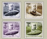 Ungaria 1988 - Zeppelin, dirijabile, serie neuzata