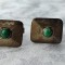 argint BUTONI CAMASA ornati SUPERB vintage DE EFECT patina MINUNATA rari VECHI