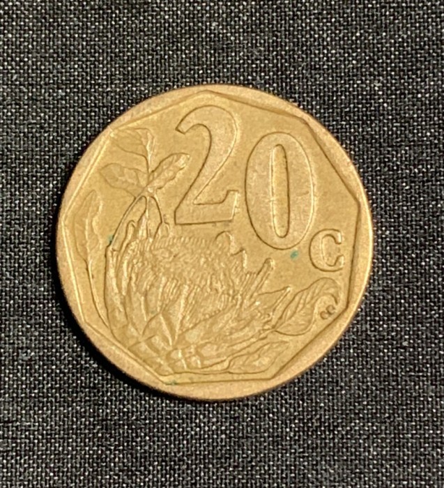 Moneda 20 cenți 2006 Africa de Sud