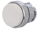 Comutator de Apăsare 22mm Alb Stabil