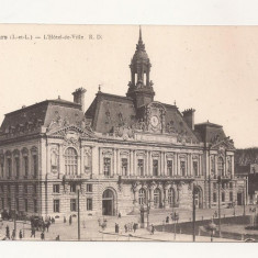 FV1 - Carte Postala -FRANTA- Tours, l'Hotel de Ville, necirculata