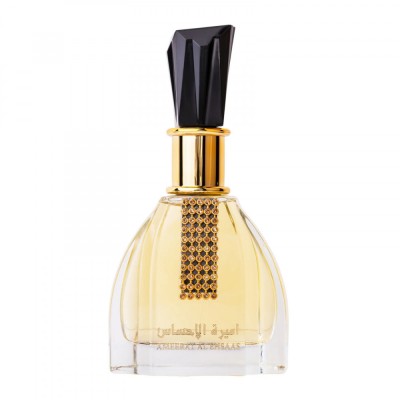 Parfum arabesc Ameerat Al Ehsaas, femei, 100ml - inspirat din Crystal Noir by Versace foto