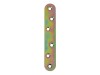 Element fixare mobila, drept, 80 x 19 x 2 mm, bicromat, Fischer