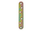 Element fixare mobila, drept, 80 x 19 x 2 mm, bicromat, Fischer