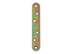 Element fixare mobila, drept, 80 x 19 x 2 mm, bicromat