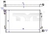 Radiator, racire motor VW PASSAT Variant (3C5) (2005 - 2011) TYC 737-0062-R