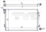 Radiator, racire motor SEAT TOLEDO III (5P2) (2004 - 2009) TYC 737-0062-R