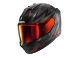 Casca integrala Shark D-Skwal 3 Blast-R negru/gri/rosu mat marime XL