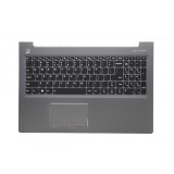 Carcasa superioara cu tastatura palmrest Laptop, Lenovo, Ideapad 310-15IKB Type 80TV, 5CB0M31200, AP10S000310, iluminata, neagra, layout US