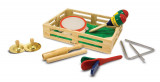 Set 6 Instrumente Muzicale din Lemn pentru mici Muzicieni, Melissa &amp; Doug