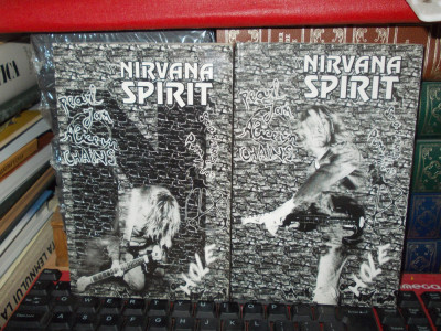 NIRVANA SPIRIT : BIOGRAFIE NIRVANA_KURT KOBAIN DE DANUT IVANESCU * 2 VOL , 1996 foto