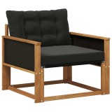vidaXL Set de canapele de exterior Lemn solid de Acacia și Textilene 3438880