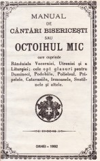 AS - MANUAL DE CANTARI BISERICESTI SAU OCTOIHUL MIC