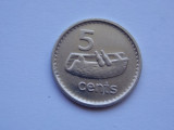 5 CENTS 2009 FIJI, Australia si Oceania