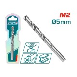 TOTAL - BURGHIU PENTRU METAL M2 HSS - 5MM PowerTool TopQuality