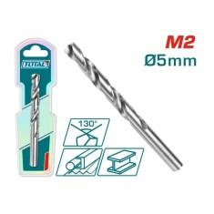 Burghiu pentru metal TOTAL HSS M2 &ndash; 5mm