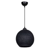 Cumpara ieftin Lustra Leshia negru 26x26x72 cm