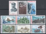 Monaco 1977 Mi 1256/64 MNH -75 de ani prima publicare Cariera unui navigator (I)